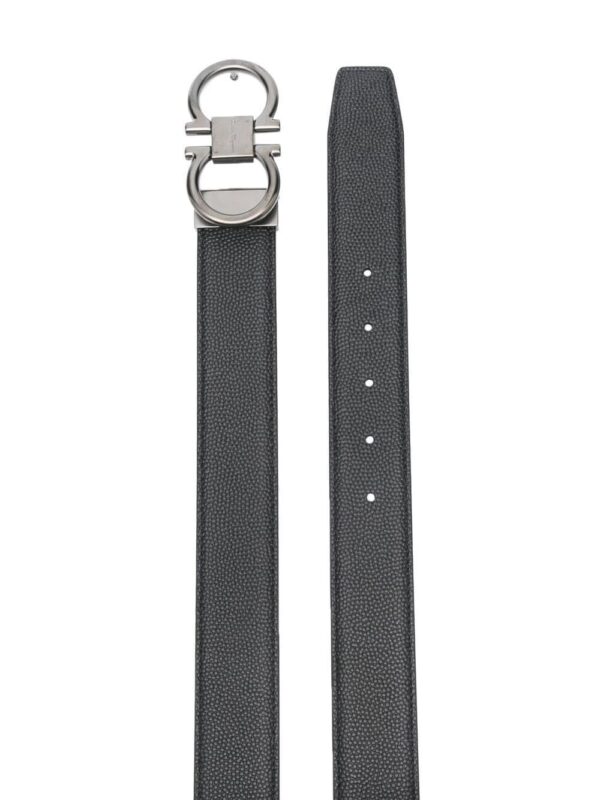 Ferragamo double-gancini leather belt - Image 2