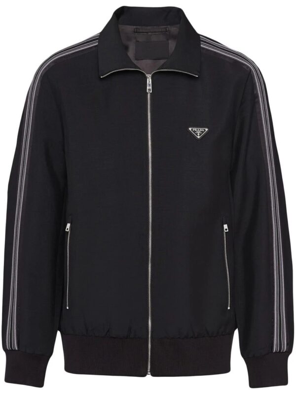 Prada  triangle-logo blouson jacket