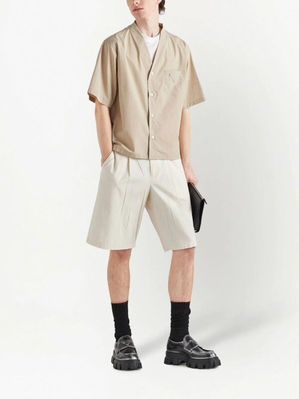 Prada  short-sleeved V-neck shirt - Image 2
