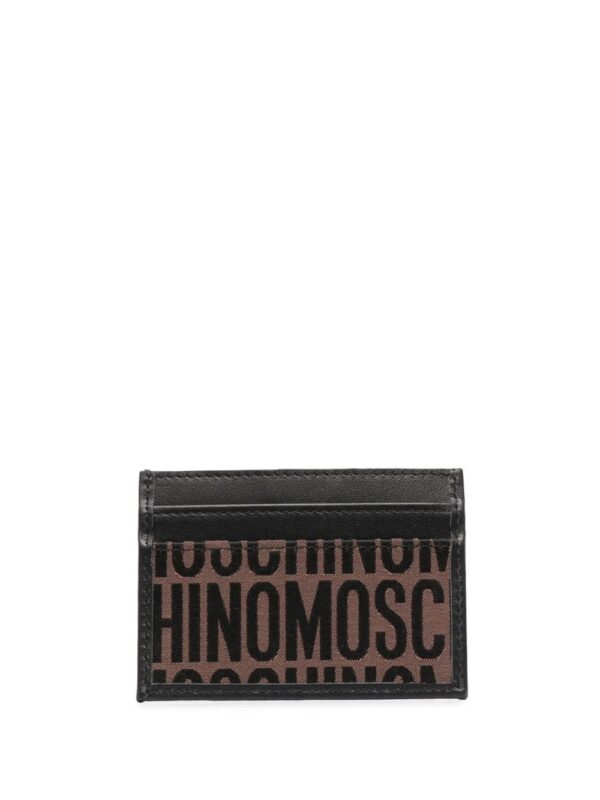 Moschino  monogram logo stamp cardholder - Image 2