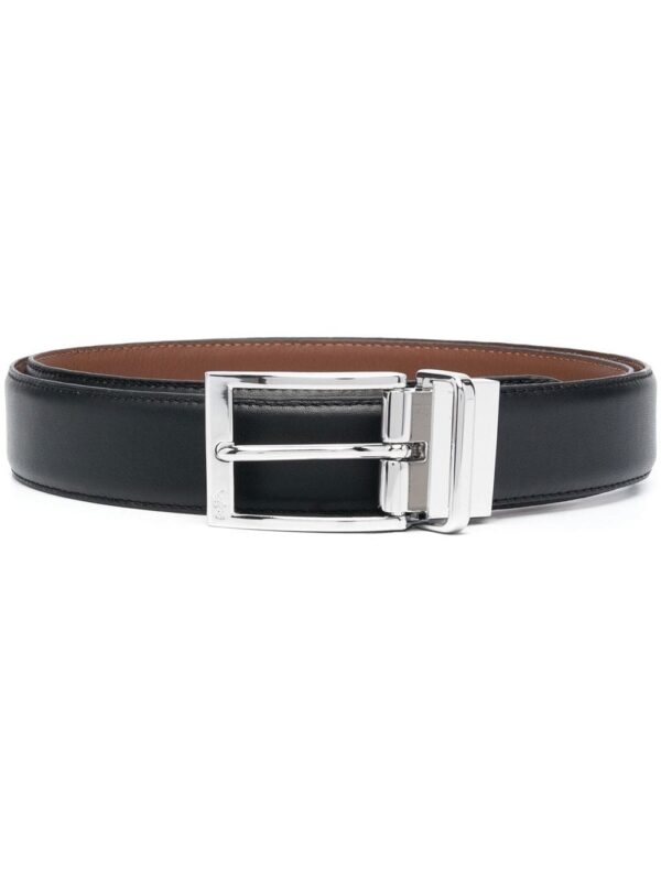 Louis Vuitton logo-engraved buckle belt