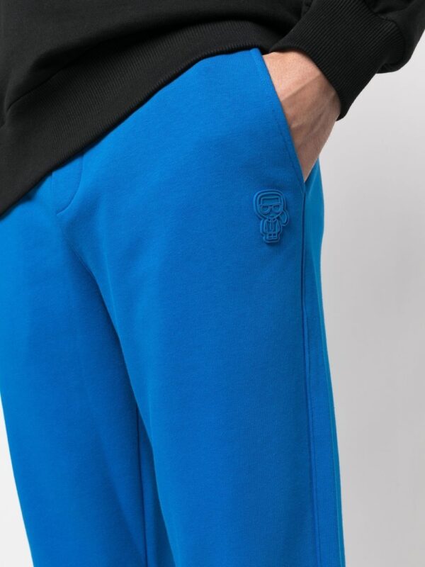 Karl Lagerfeld  raised-logo track pants - Image 4
