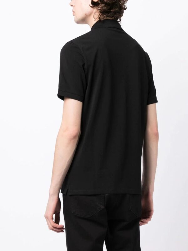 Karl Lagerfeld  logo-print short-sleeve polo shirt - Image 4