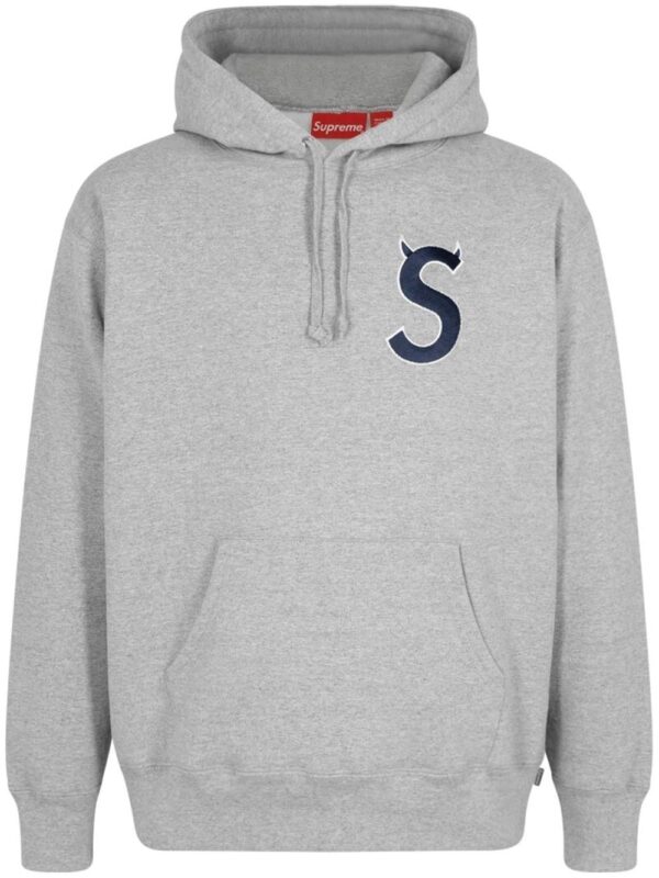 Supreme  S logo drawstring hoodie