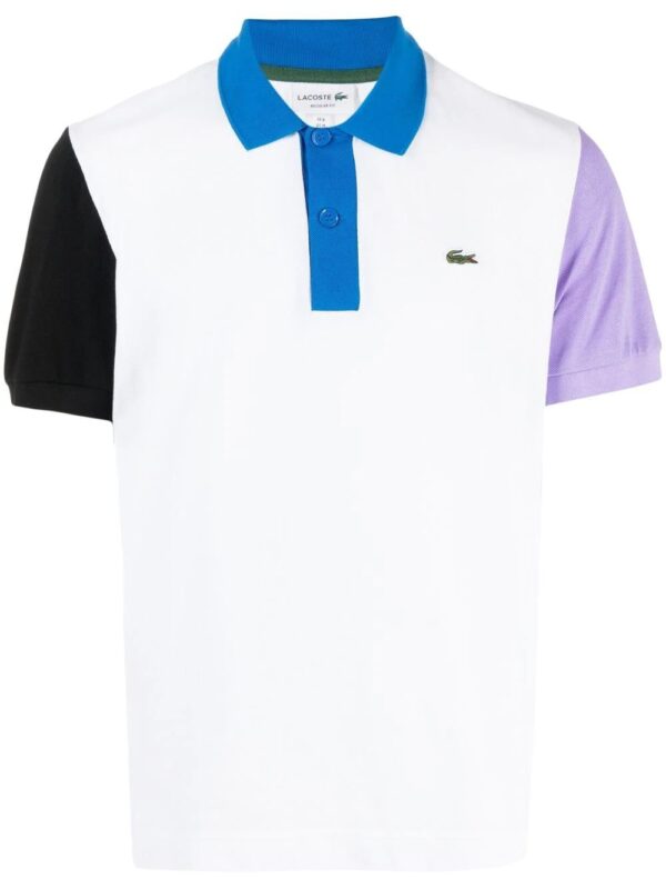 Lacoste  colour-block short-sleeved polo shirt