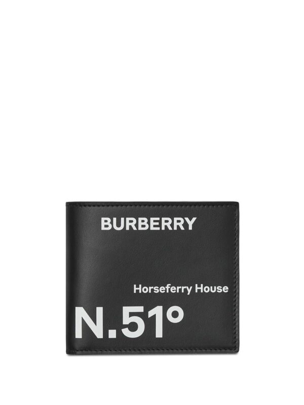 Burberry Coordinates-print bifold wallet