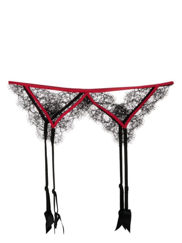 Kiki de Montparnasse  lace detailing garter belt