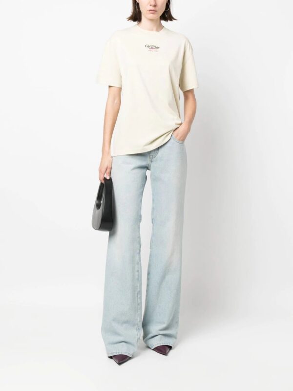 Off-White  logo-print organic cotton T-shirt - Image 2