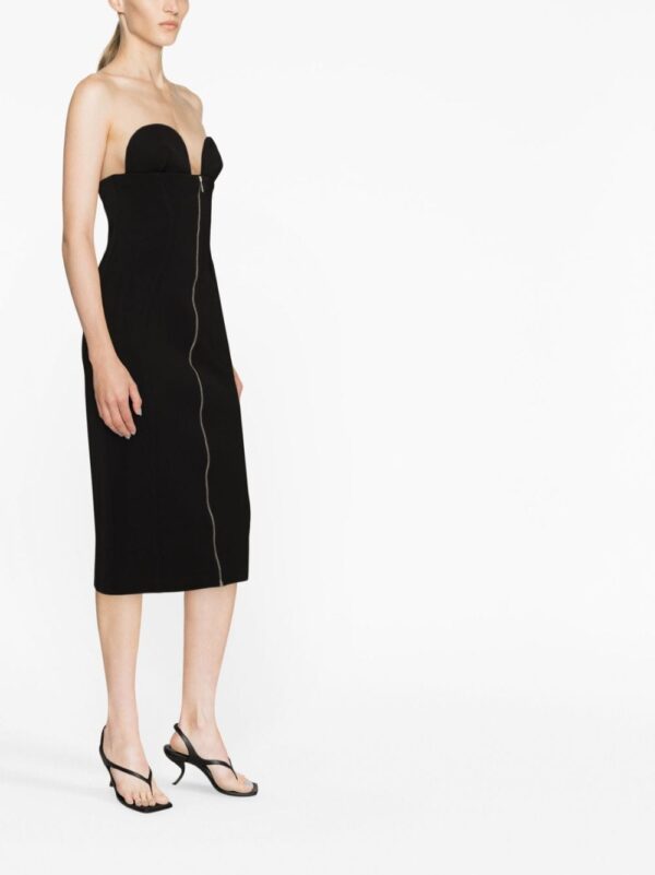 Off-White strapless midi dress - Image 3