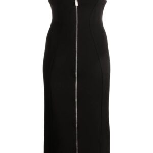 Off-White  strapless midi dress