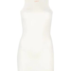 Off-White  Sleek Rowing logo-print minidress