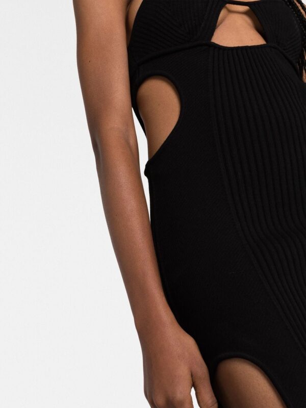 Off-White  cut-out halterneck dress - Image 3