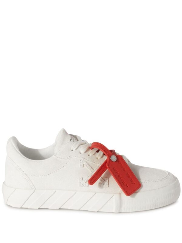 Off-White  Low Vulcanized suede sneakers
