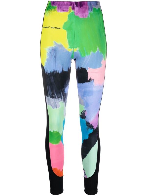 Off-White  brush stroke leggings