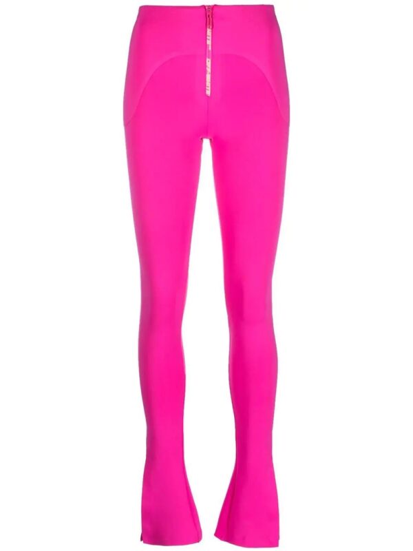 Off-White  zip-front side-slit leggings