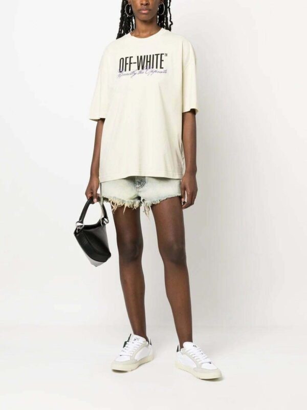 Off-White  logo-print short-sleeve T-shirt - Image 2