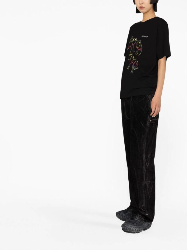 Off-White  Kids Arrows-print T-shirt - Image 4