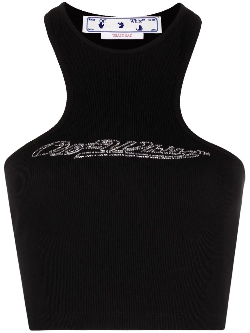 Off-White Bling Baseball Rowing top