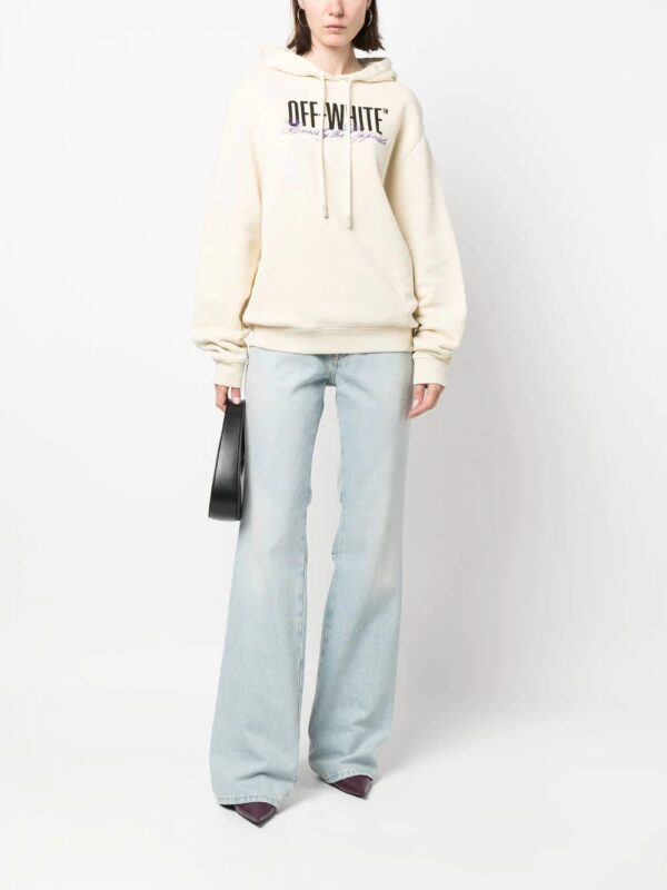 Off-White  Big Logo Opposite-print hoodie - Image 2