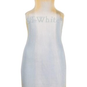Off-White  distressed-effect mini dress