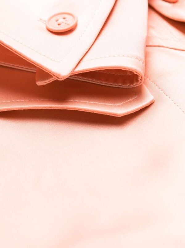 Off-White twist-detail shirt dress - Image 6