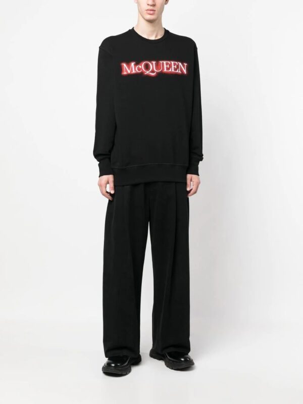 Alexander McQueen  logo-print sweatshirt - Image 2