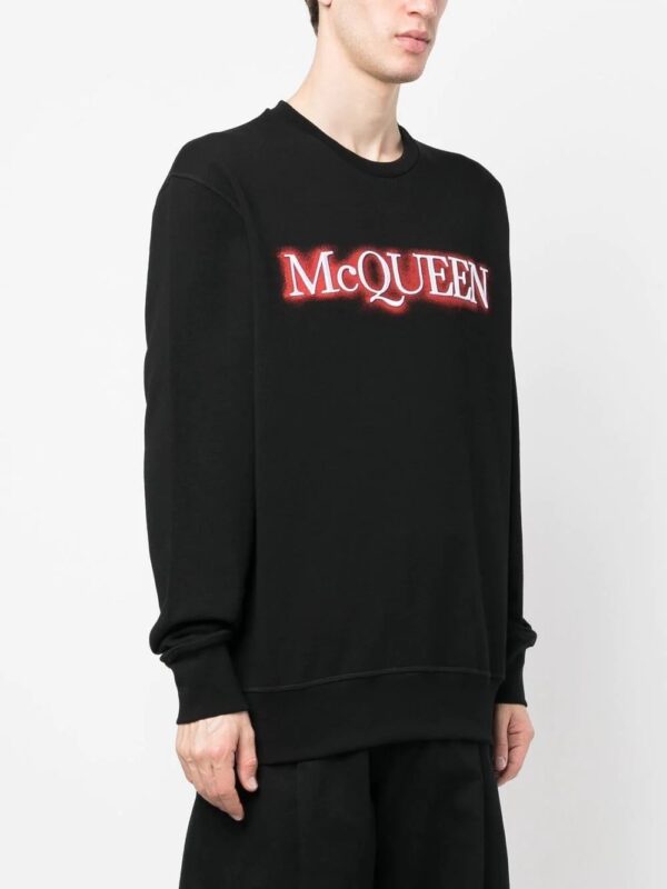 Alexander McQueen  logo-print sweatshirt - Image 3