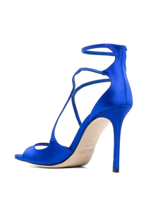 Jimmy Choo  Azia 95mm satin sandals - Image 3