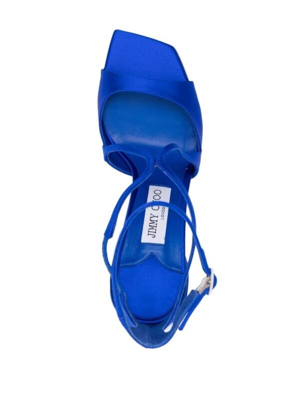 Jimmy Choo  Azia 95mm satin sandals - Image 4