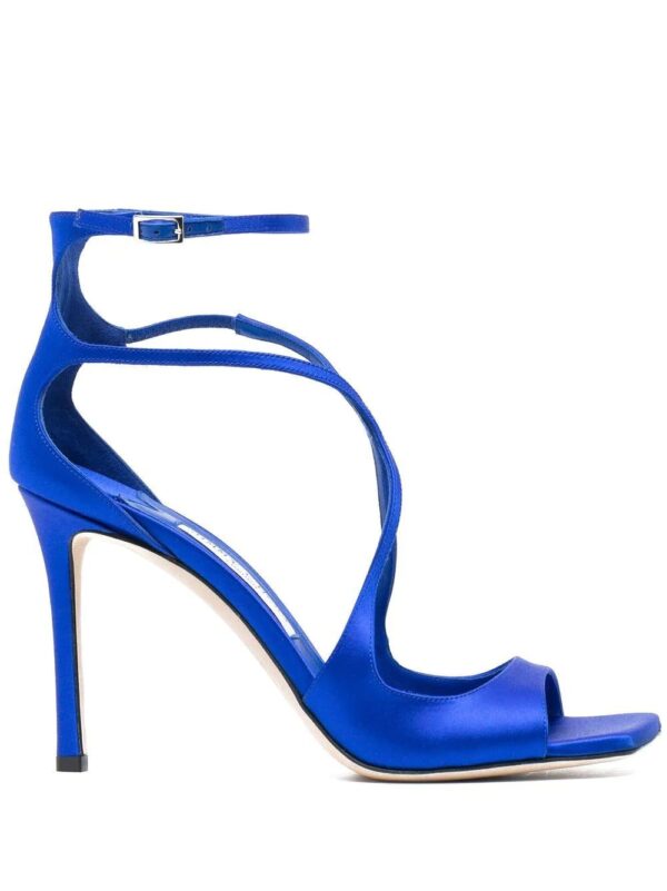 Jimmy Choo  Azia 95mm satin sandals