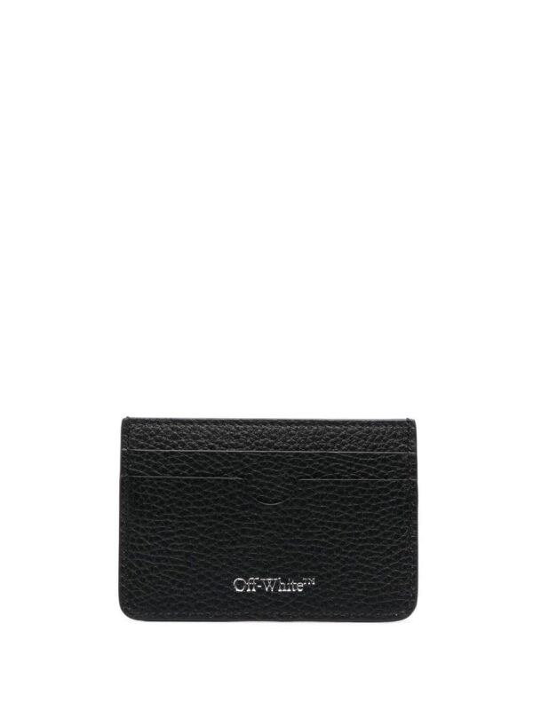 Off-White Diag-stripe leather cardholder - Image 2