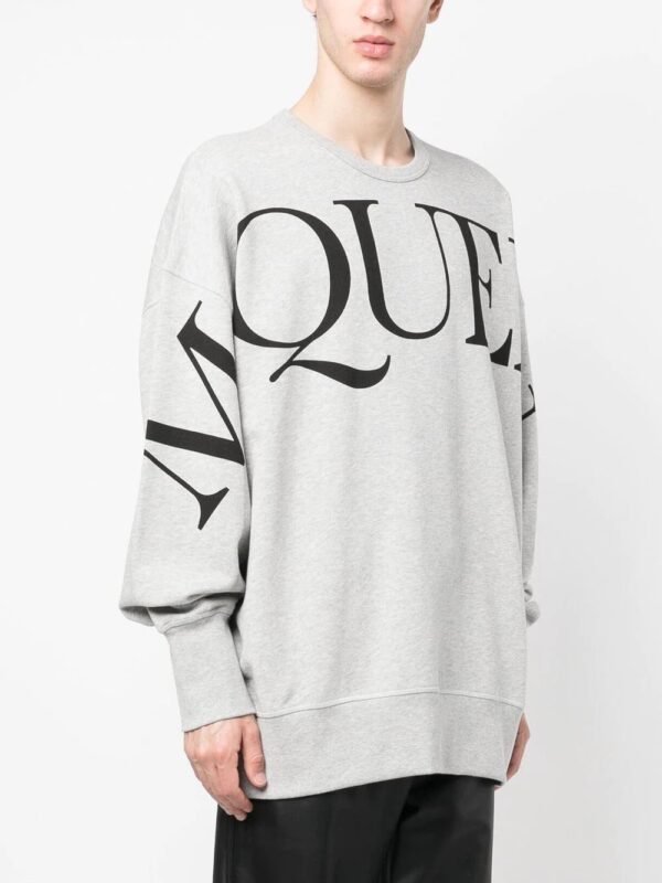 Alexander McQueen  logo-print sweatshirt - Image 3