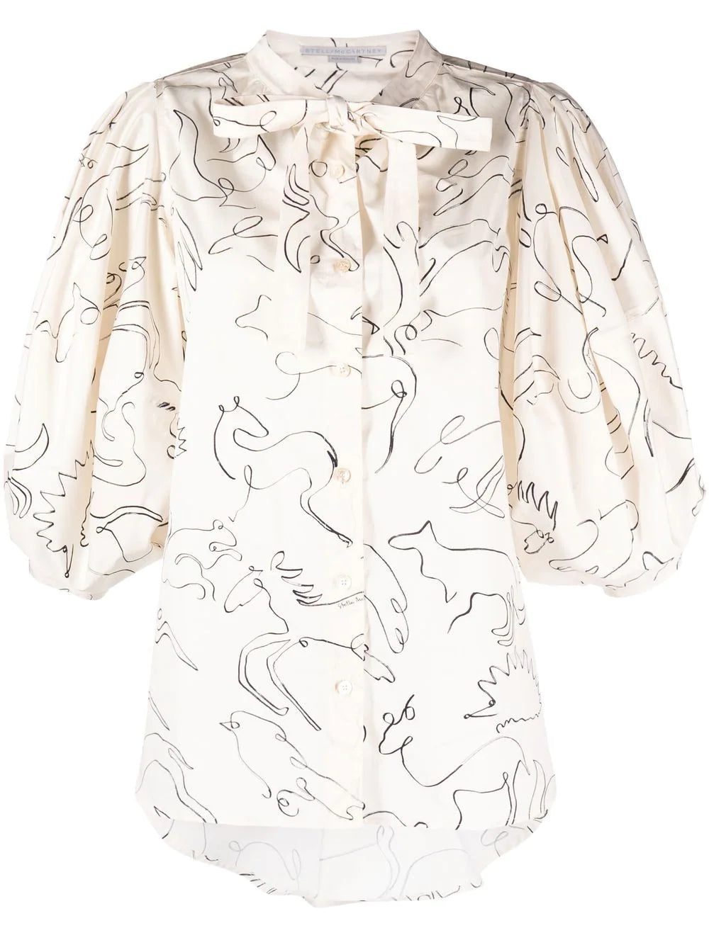 Stella McCartney doodle-print top