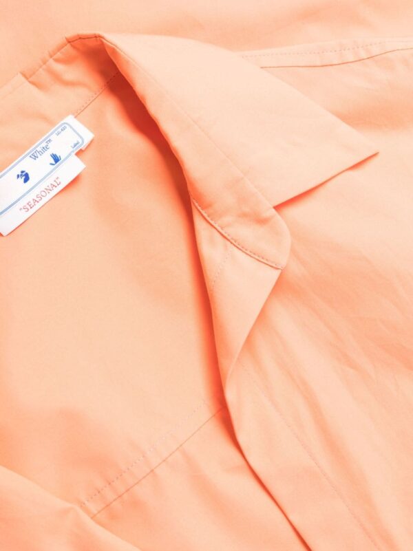 Off-White Bow Tie wrap dress - Image 4