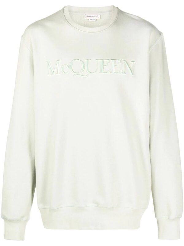 Alexander McQueen  logo-embroidered sweatshirt