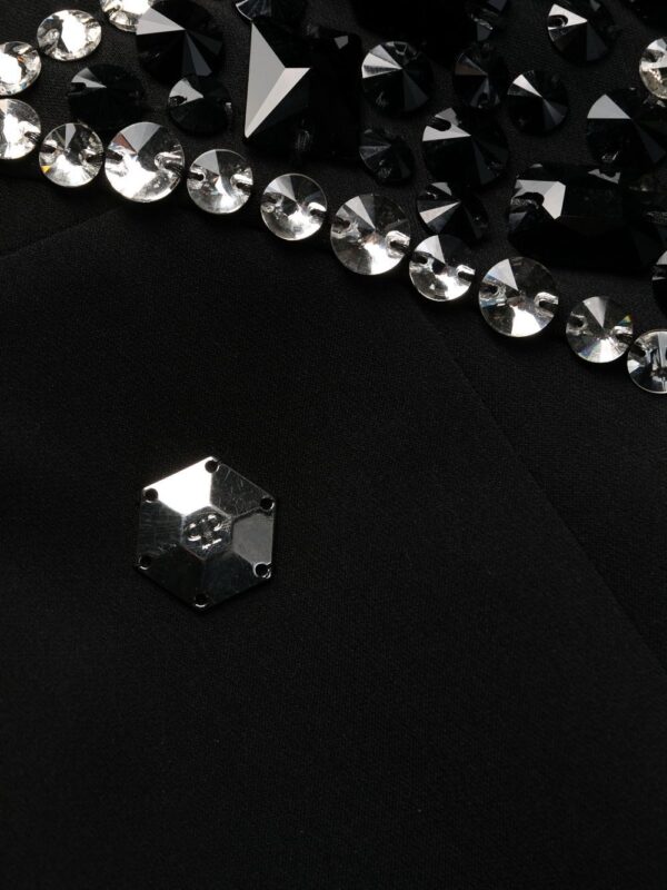 Philipp Plein Thunder crystal-embellished gown - Image 3