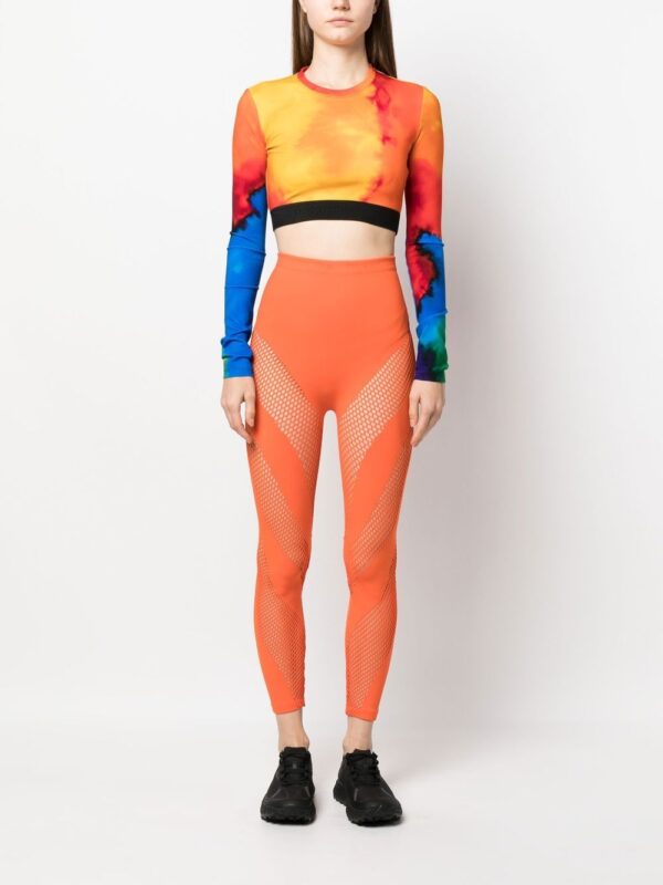 Philipp Plein  open-knit seamless leggings - Image 2