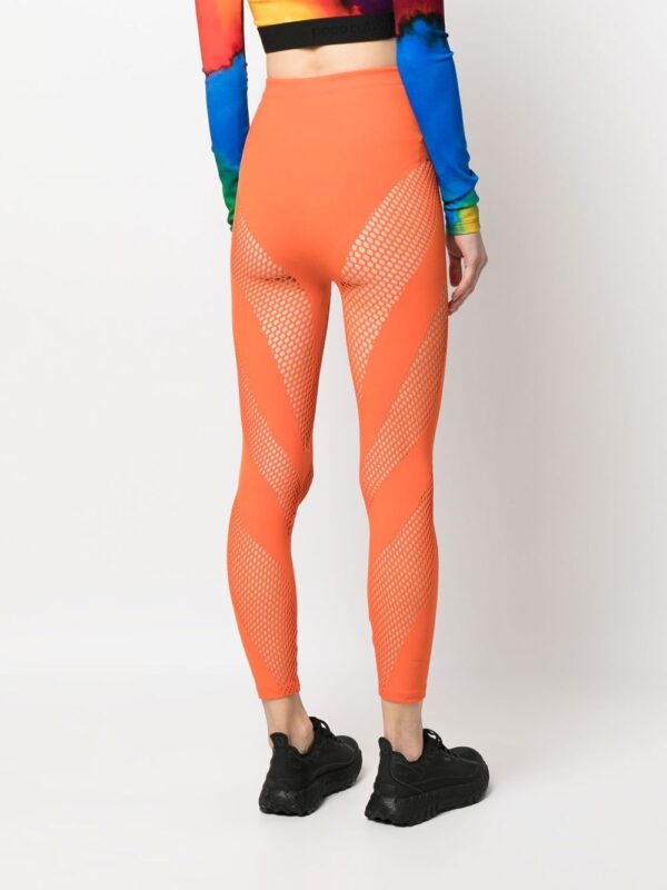 Philipp Plein  open-knit seamless leggings - Image 4