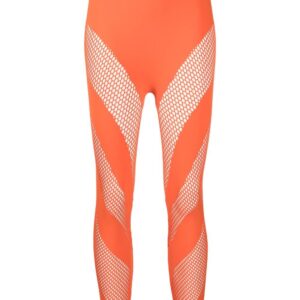 Philipp Plein  open-knit seamless leggings