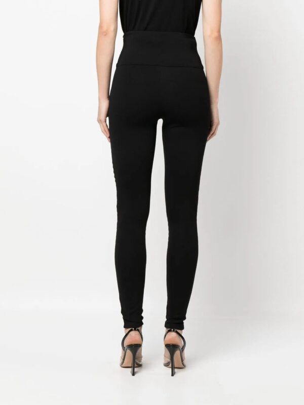 Philipp Plein  logo-plaque leggings - Image 4