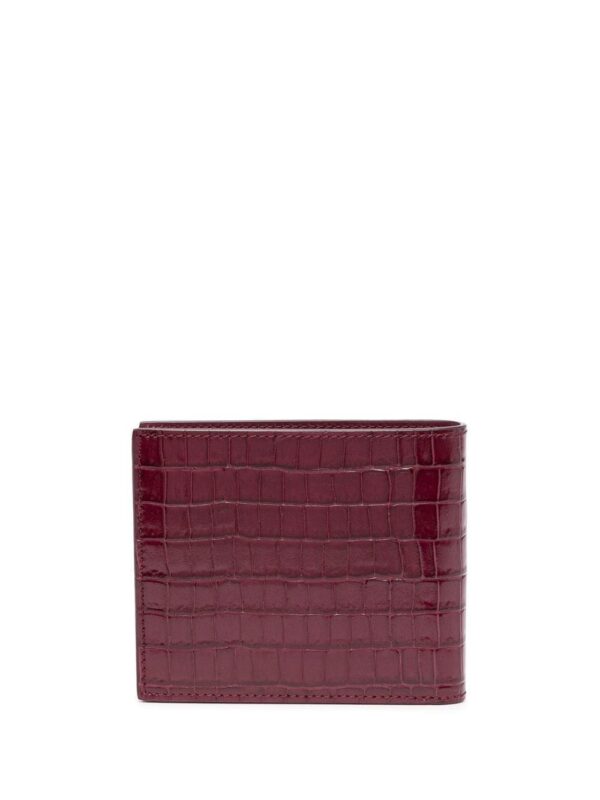 TOM FORD  T-Line crocodile-embossed wallet - Image 2