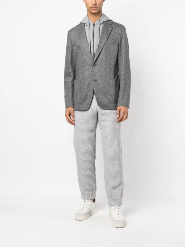 Emporio Armani  ribbed track pants - Image 2