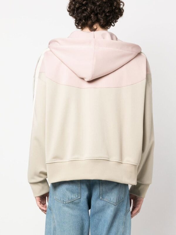 Palm Angels  panelled hooded track jacket - Image 4