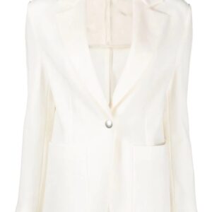 Palm Angels side-stripe notched-lapels blazer