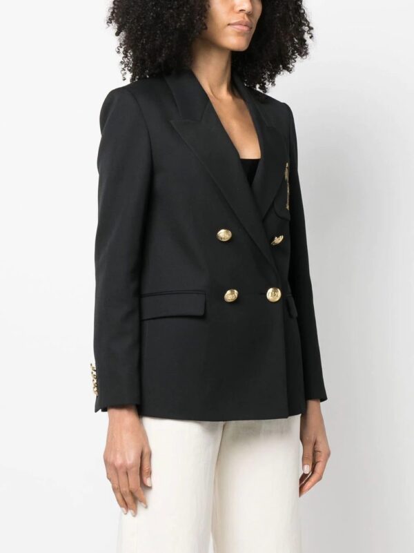 Palm Angels  palm-embroidered blazer - Image 3