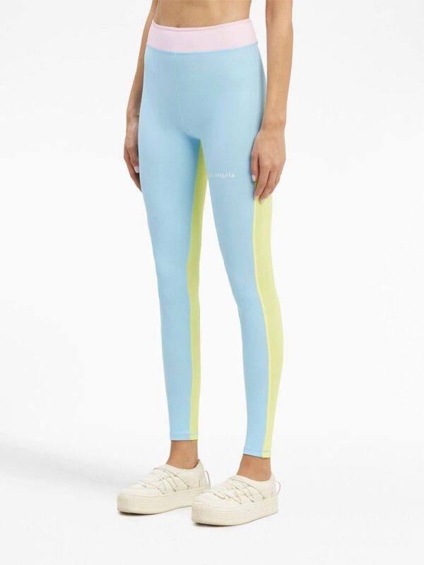 Palm Angels  Miami colour-block leggings - Image 4