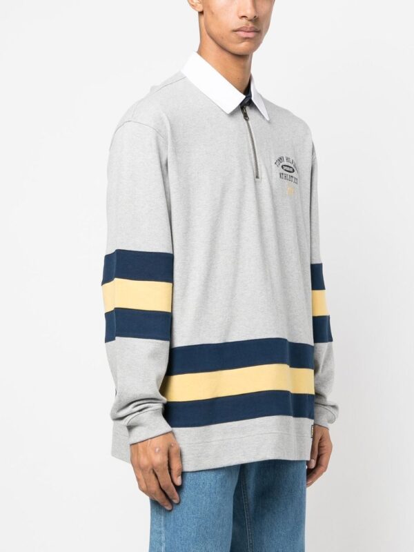 Tommy Hilfiger  embroidered-logo long-sleeve polo shirt - Image 4