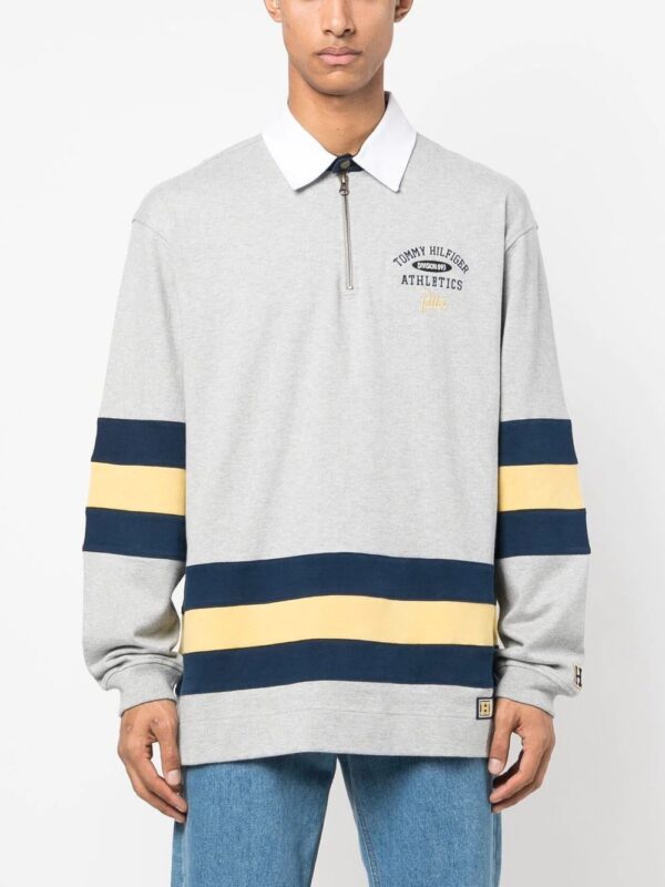 Tommy Hilfiger  embroidered-logo long-sleeve polo shirt - Image 3