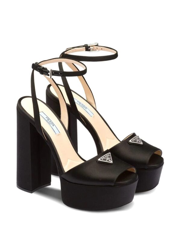 Prada satin platform 135mm sandals - Image 2