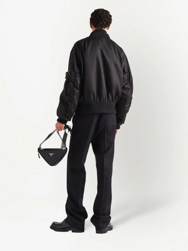 Prada  logo plaque bomber jacket - Image 3